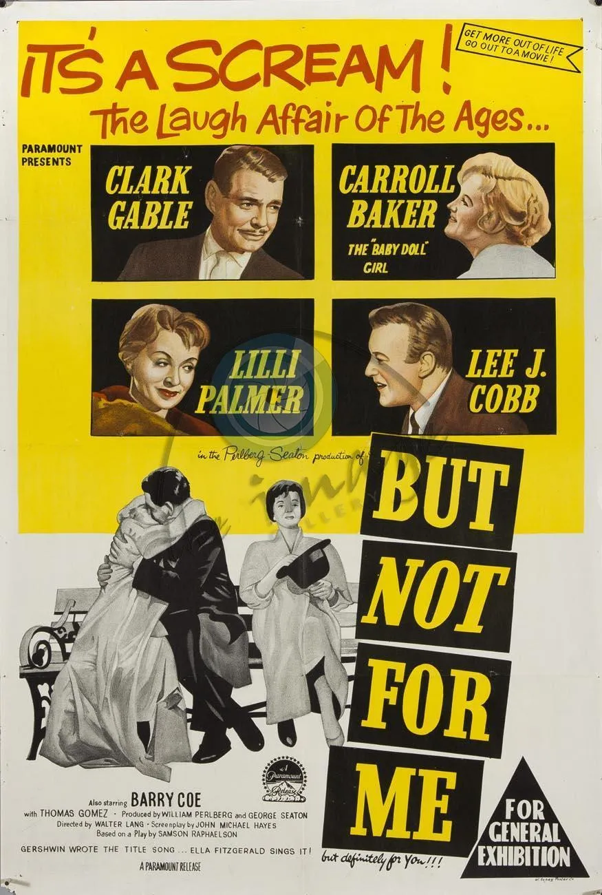 But Not For Me poster