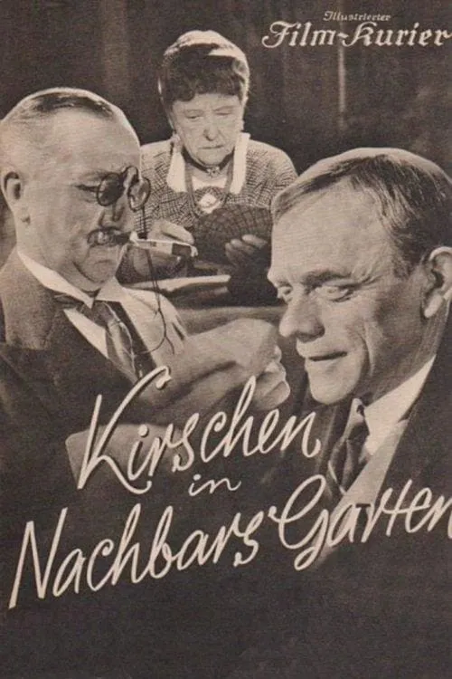 Kirschen in Nachbars Garten poster