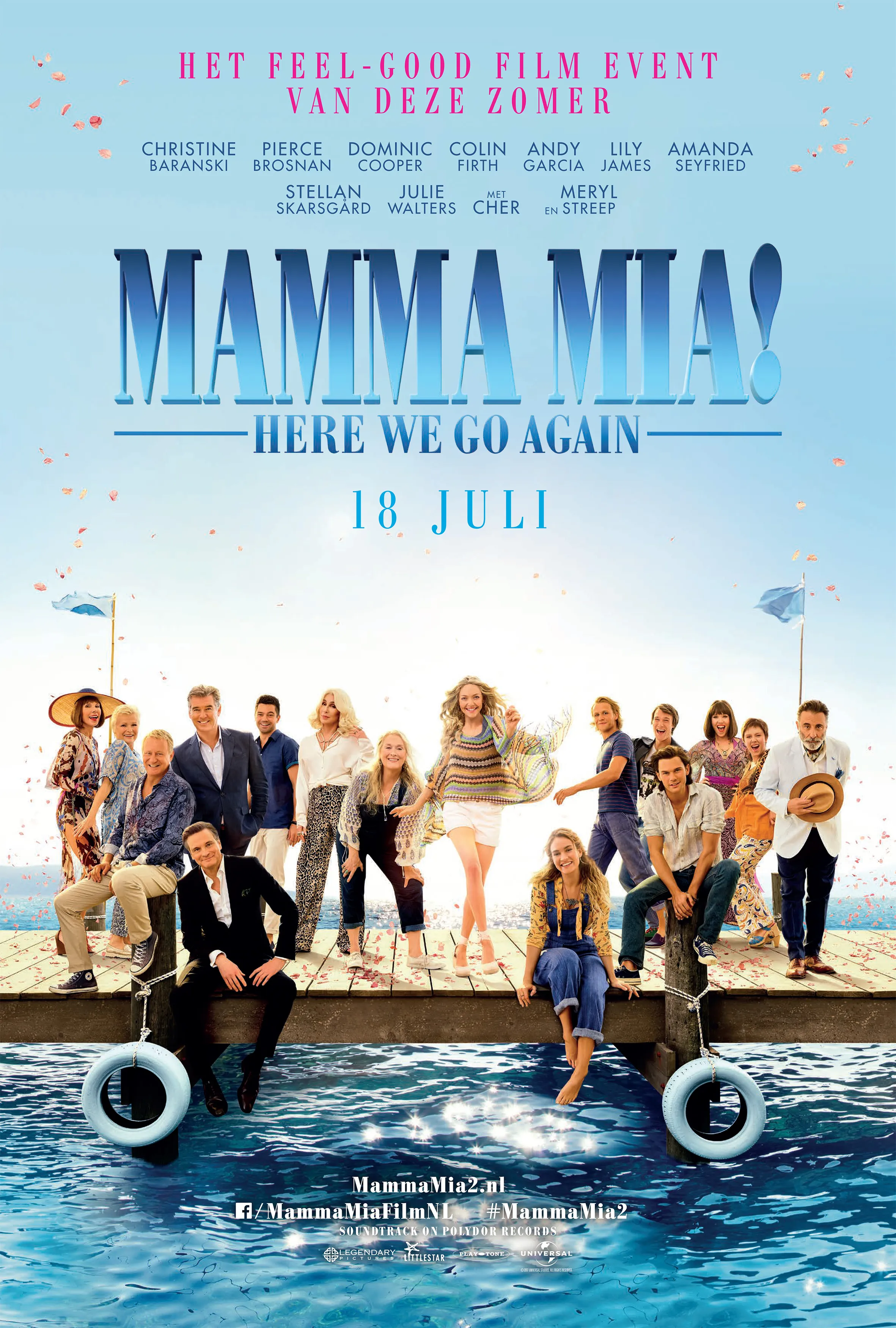 Mamma Mia! Here We Go Again poster