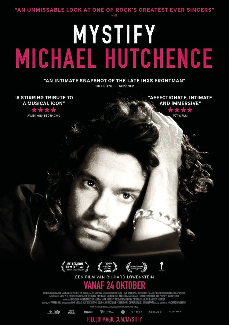 Mystify: Michael Hutchence poster