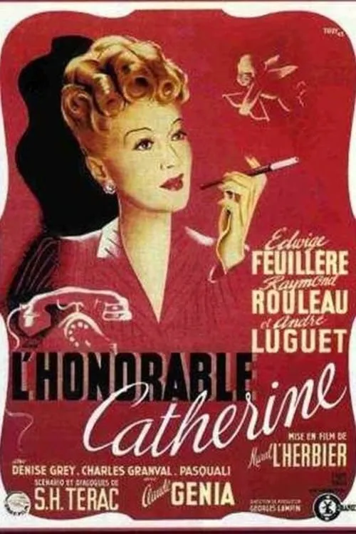 L' Honorable Catherine poster