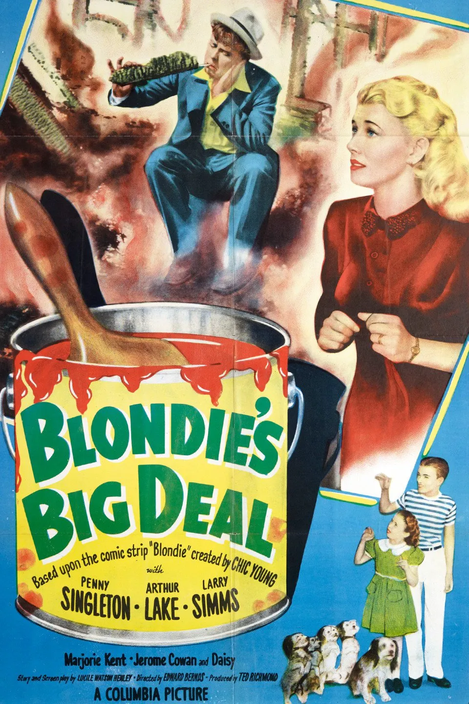 Blondie's Big Deal poster
