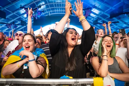 Go_A op het Tent Stage tijdens Pinkpop 2023