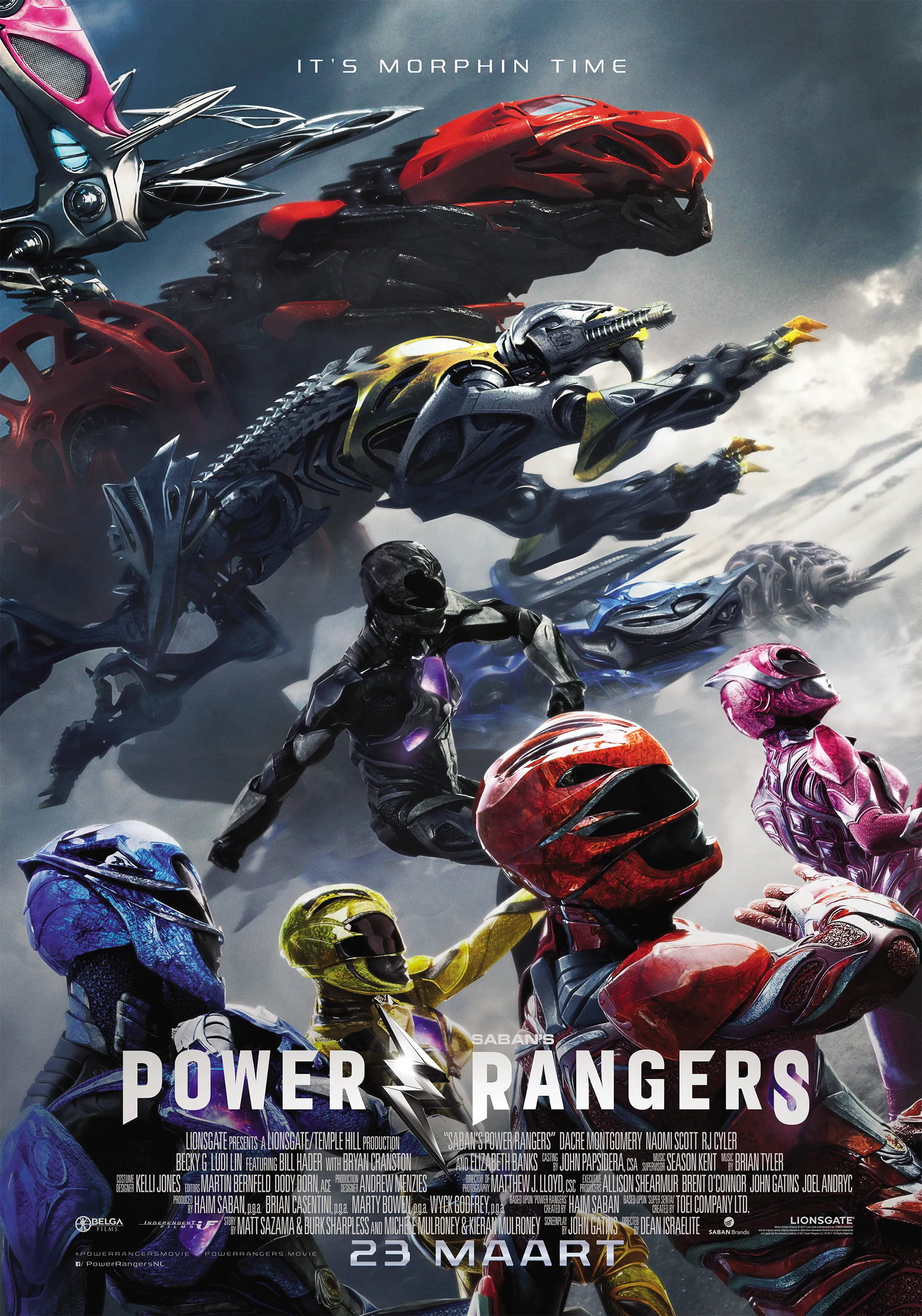 Power Rangers poster