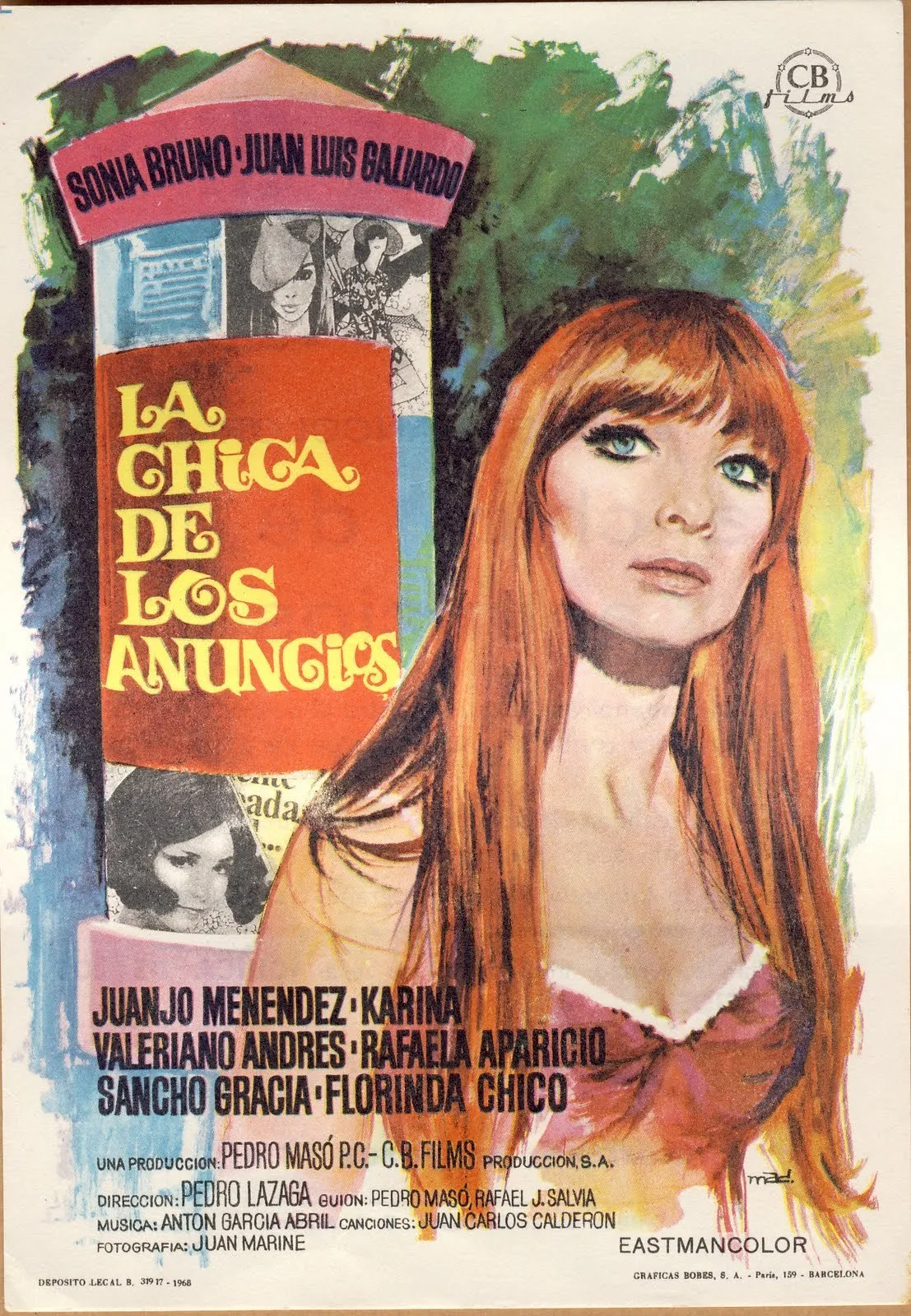 La Chica de los anuncios poster
