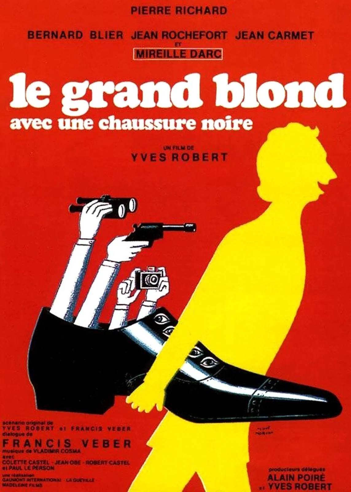 Le grand blond avec une chaussure noire poster