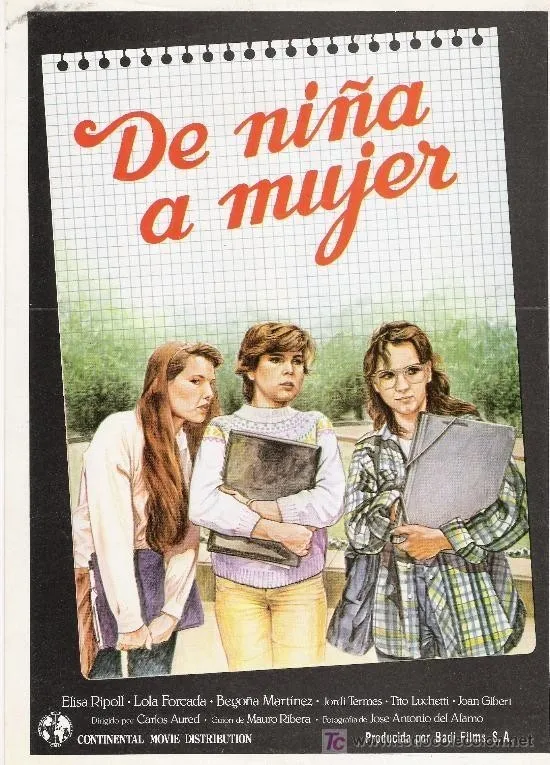 De niña a mujer poster