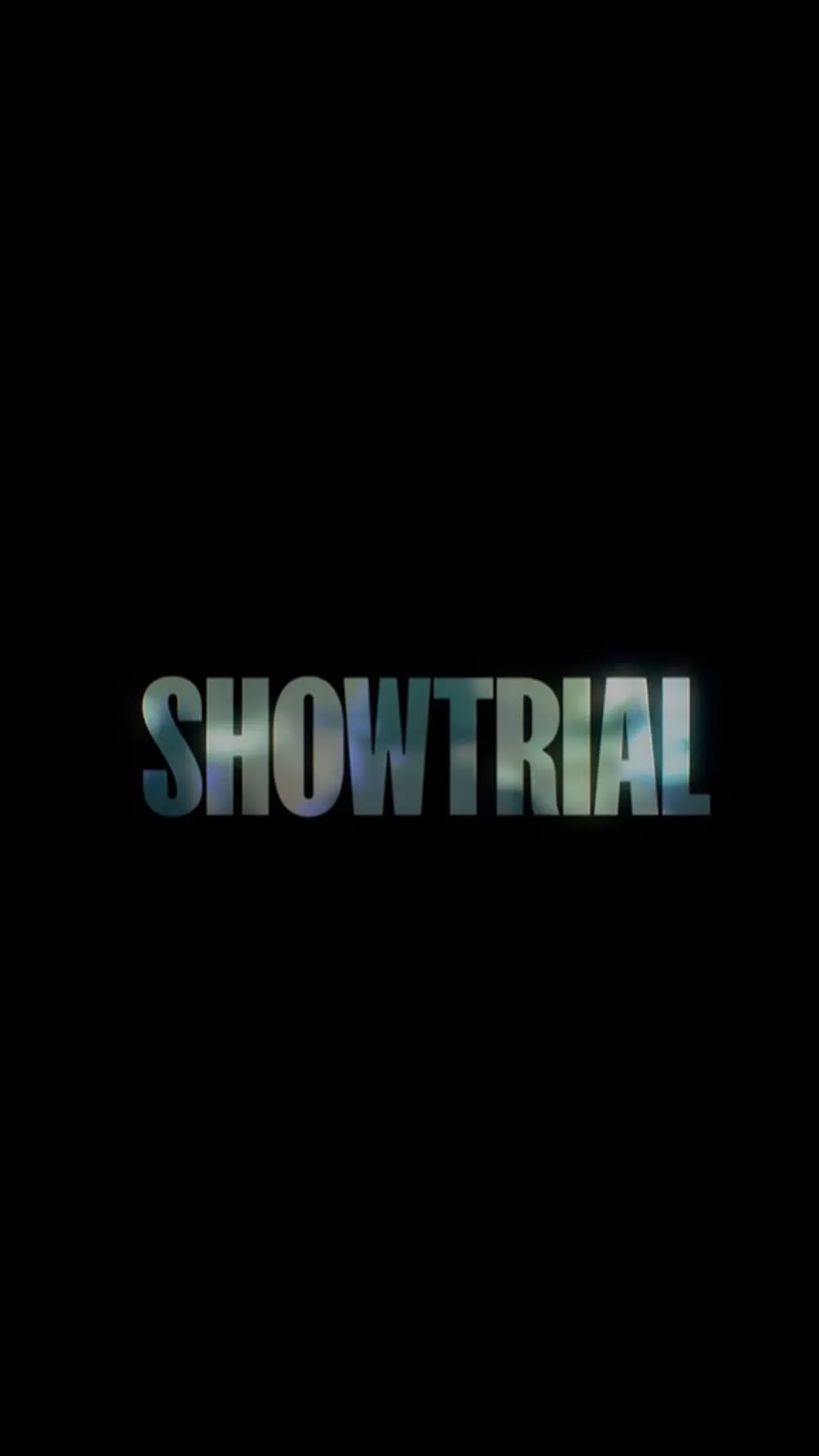 Showtrial poster
