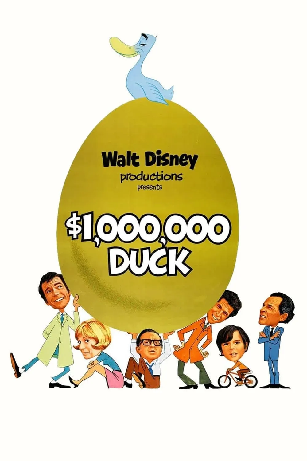 $ 1 000 000 Duck poster