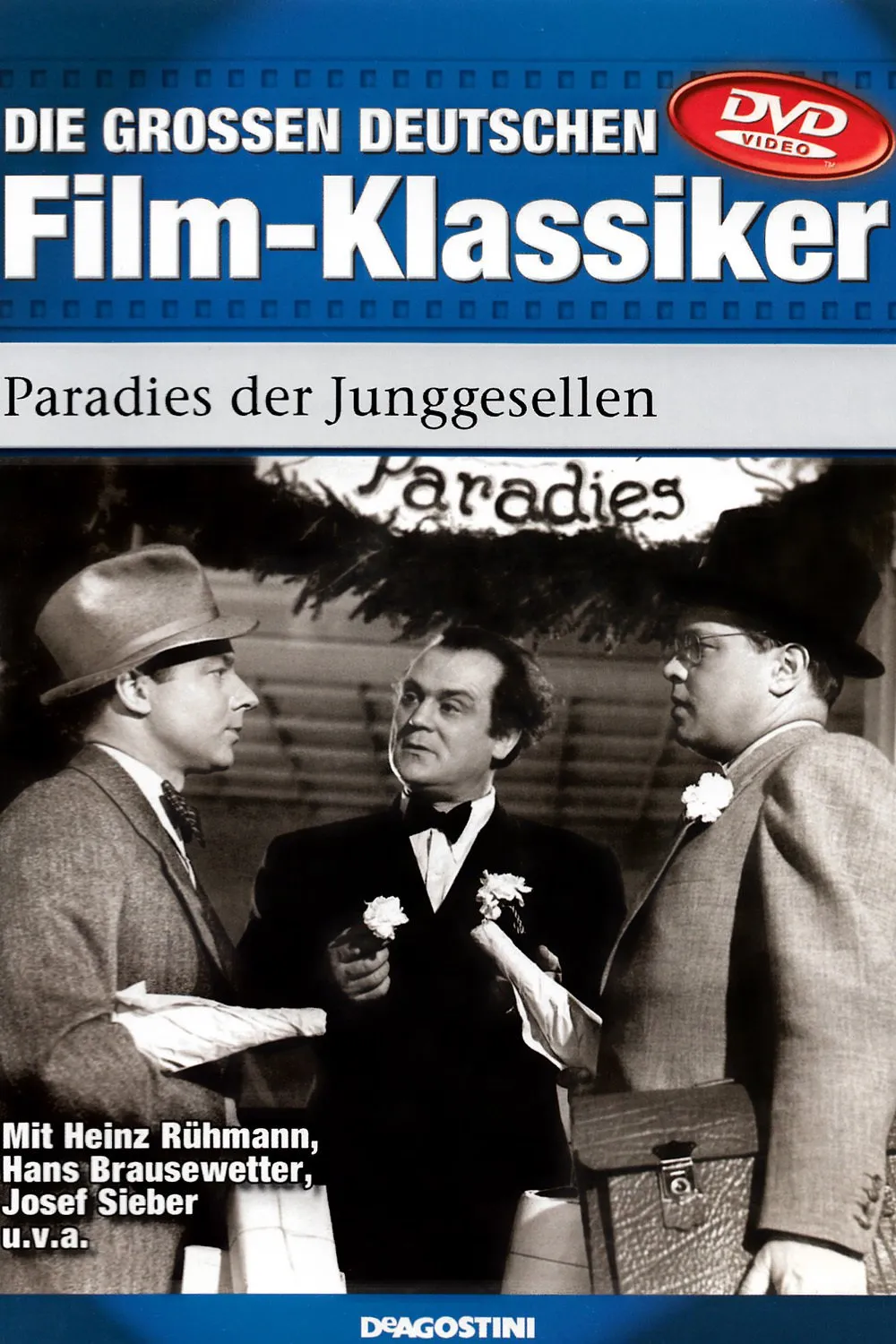 Paradies der Junggesellen poster