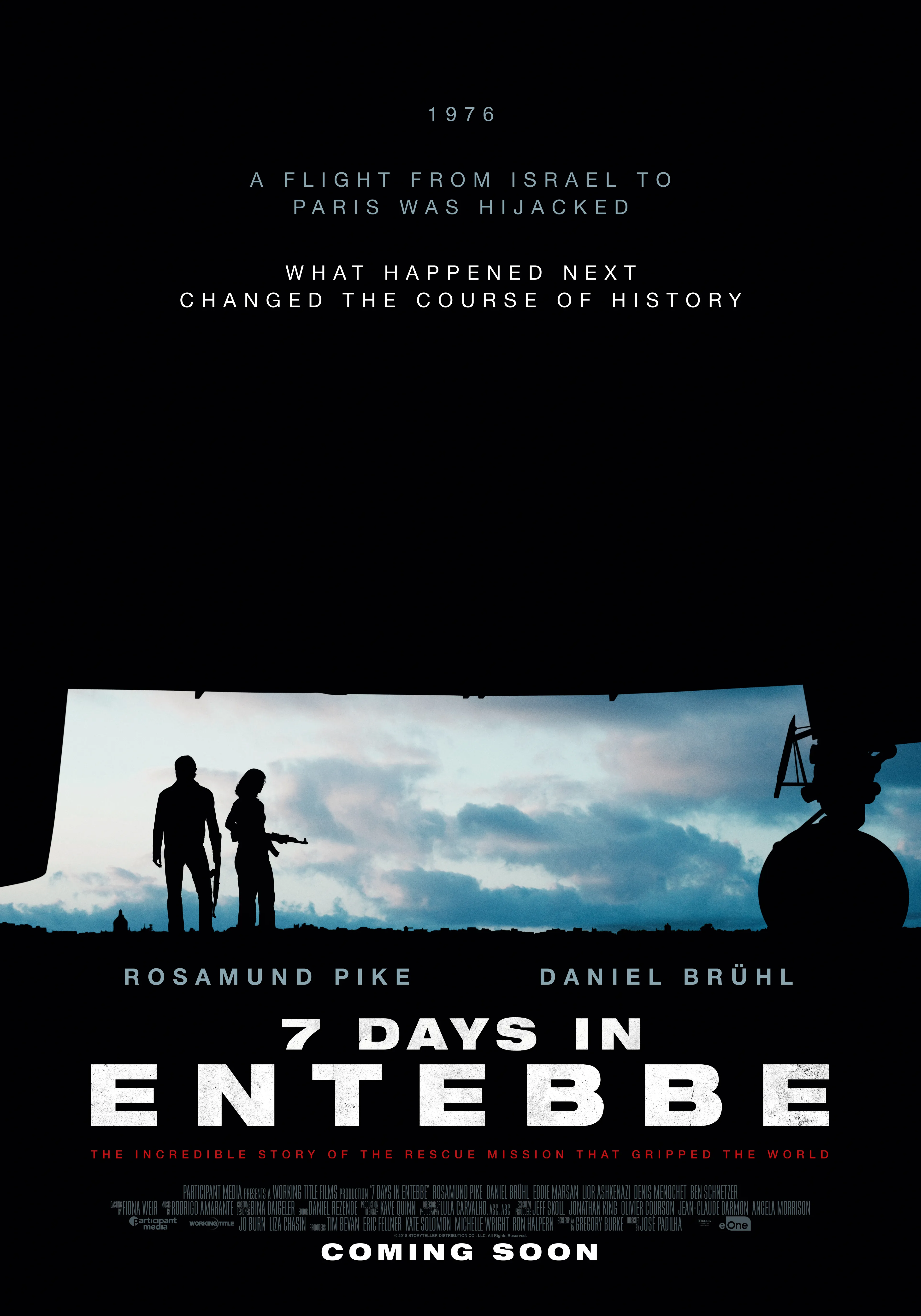 7 Days in Entebbe poster