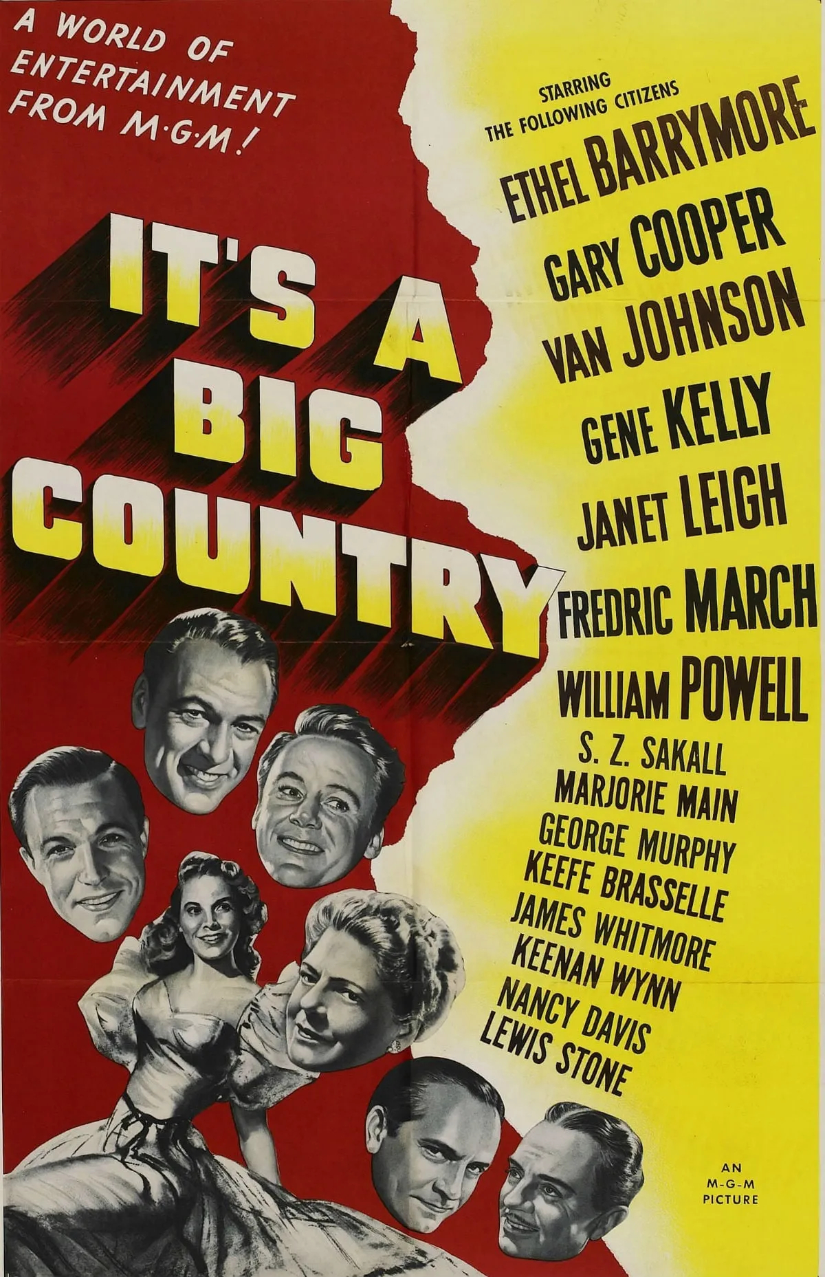 It's a Big Country poster