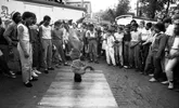B boys breakdance Leidscheplein 1983