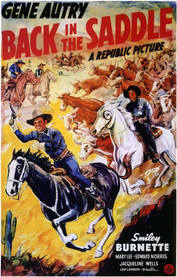 Back in the Saddle poster