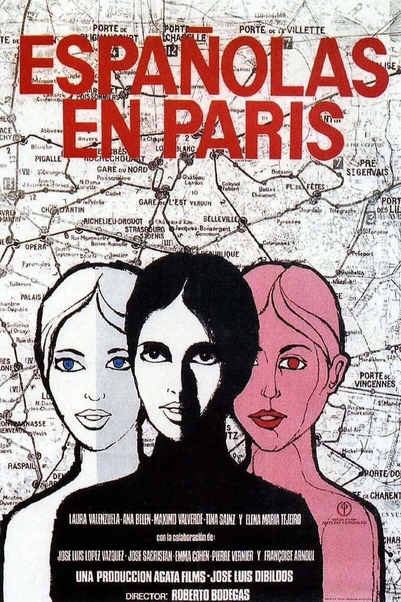 Españolas en París poster