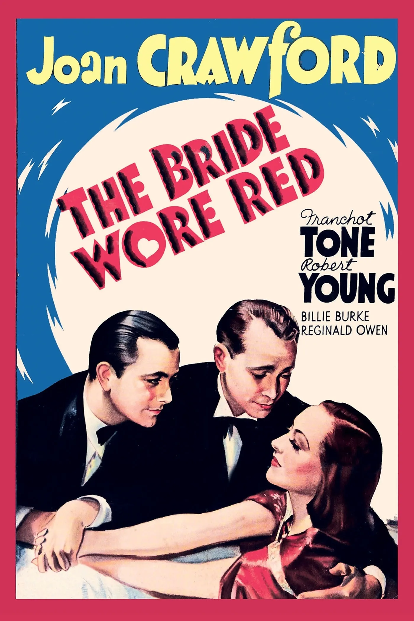 The Bride Wore Red poster