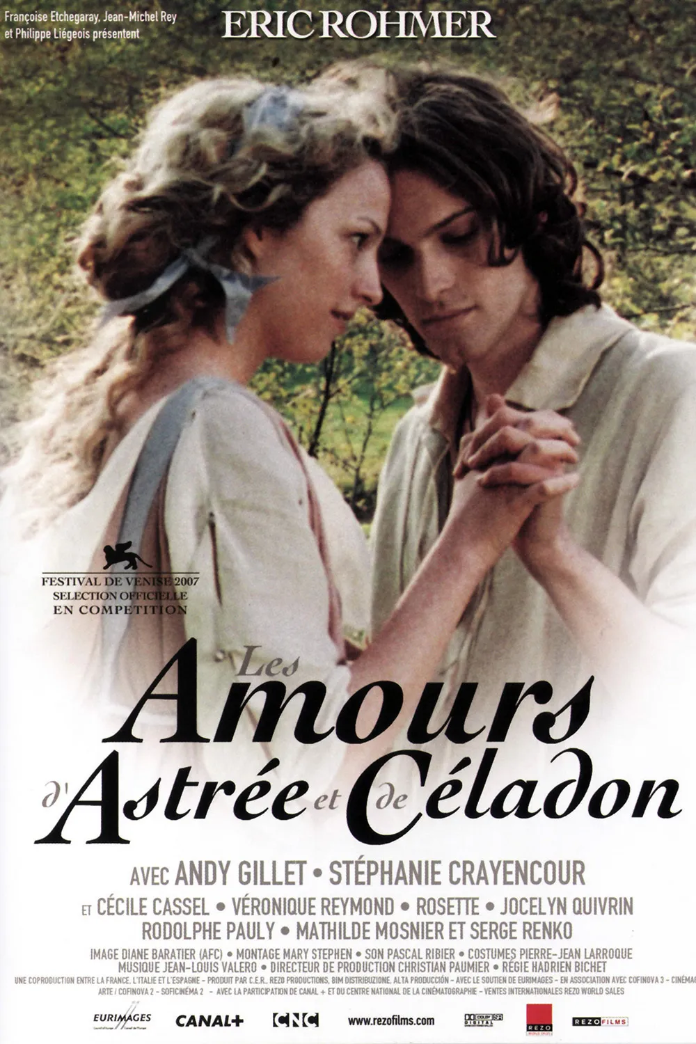 Les amours d'Astrée et de Céladon poster