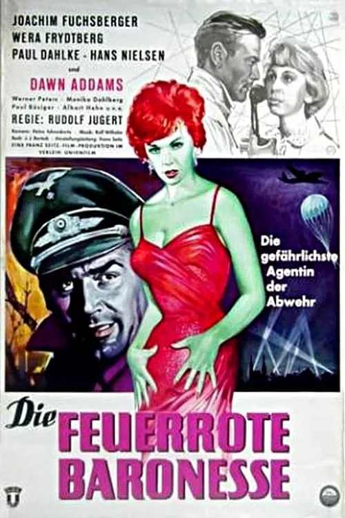 Die feuerrote Baronesse poster