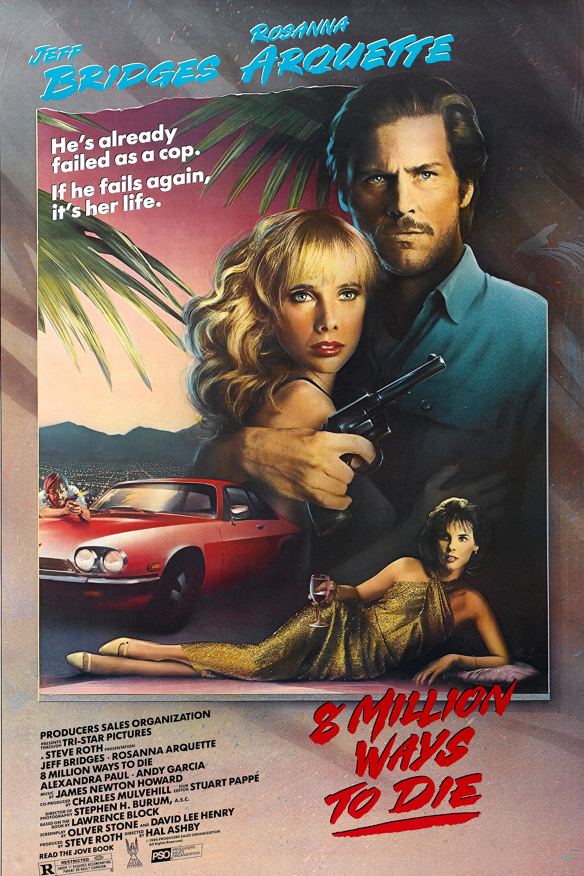 Eight Million Ways to Die poster