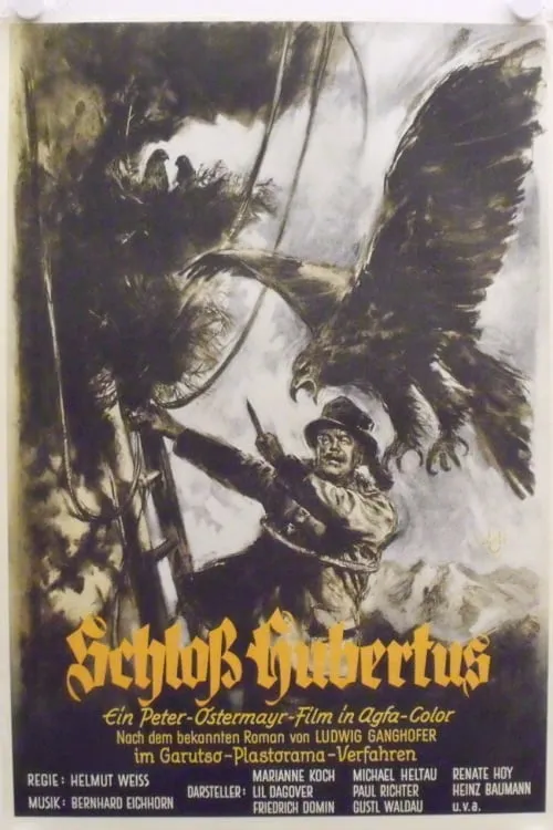 Schloß Hubertus poster