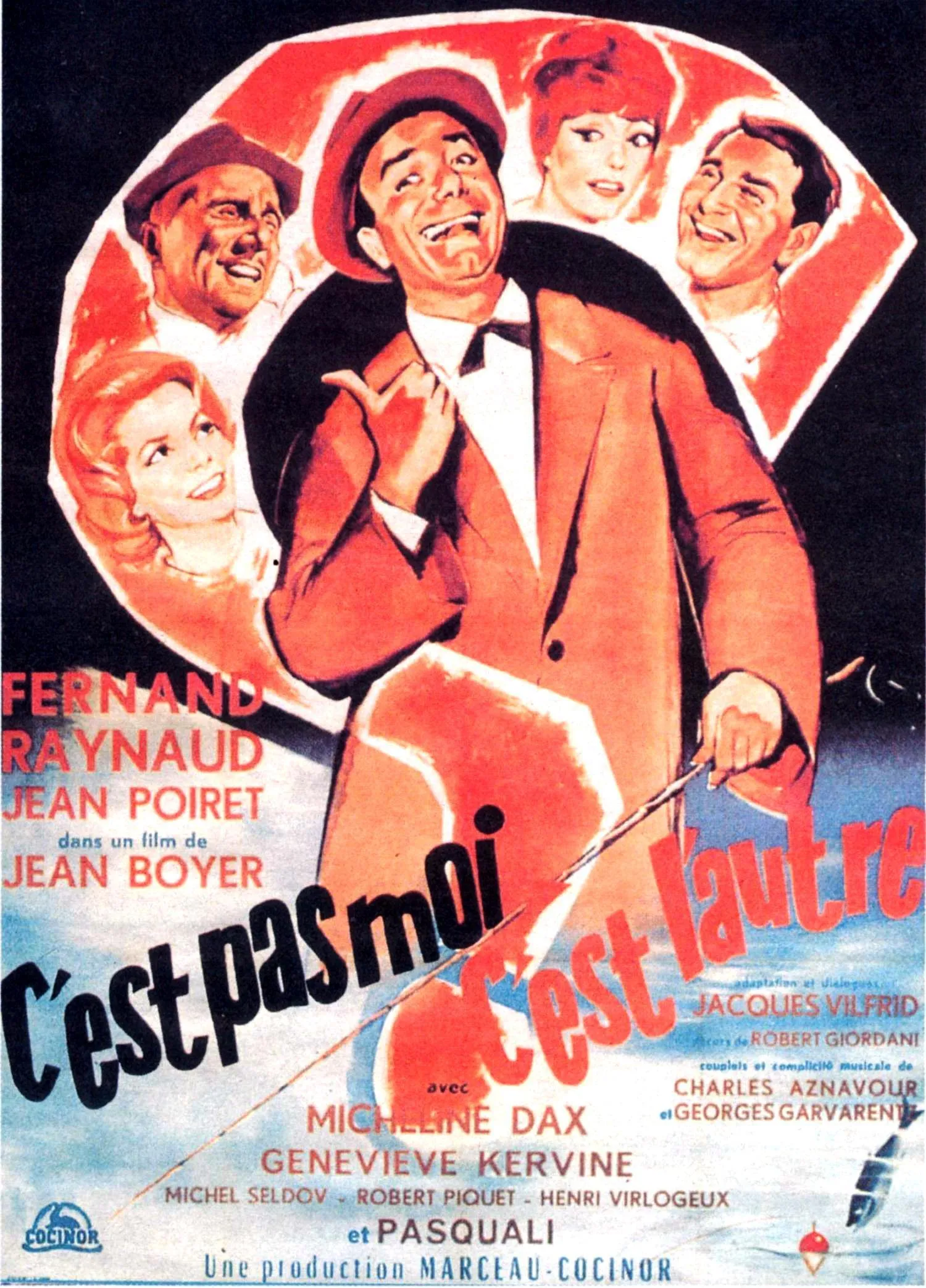 C'est pas moi, c'est l'autre poster