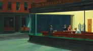 Nighthawks door Edward Hopper, 1942