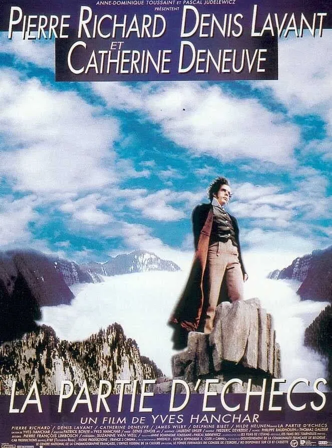 La partie d'échecs poster