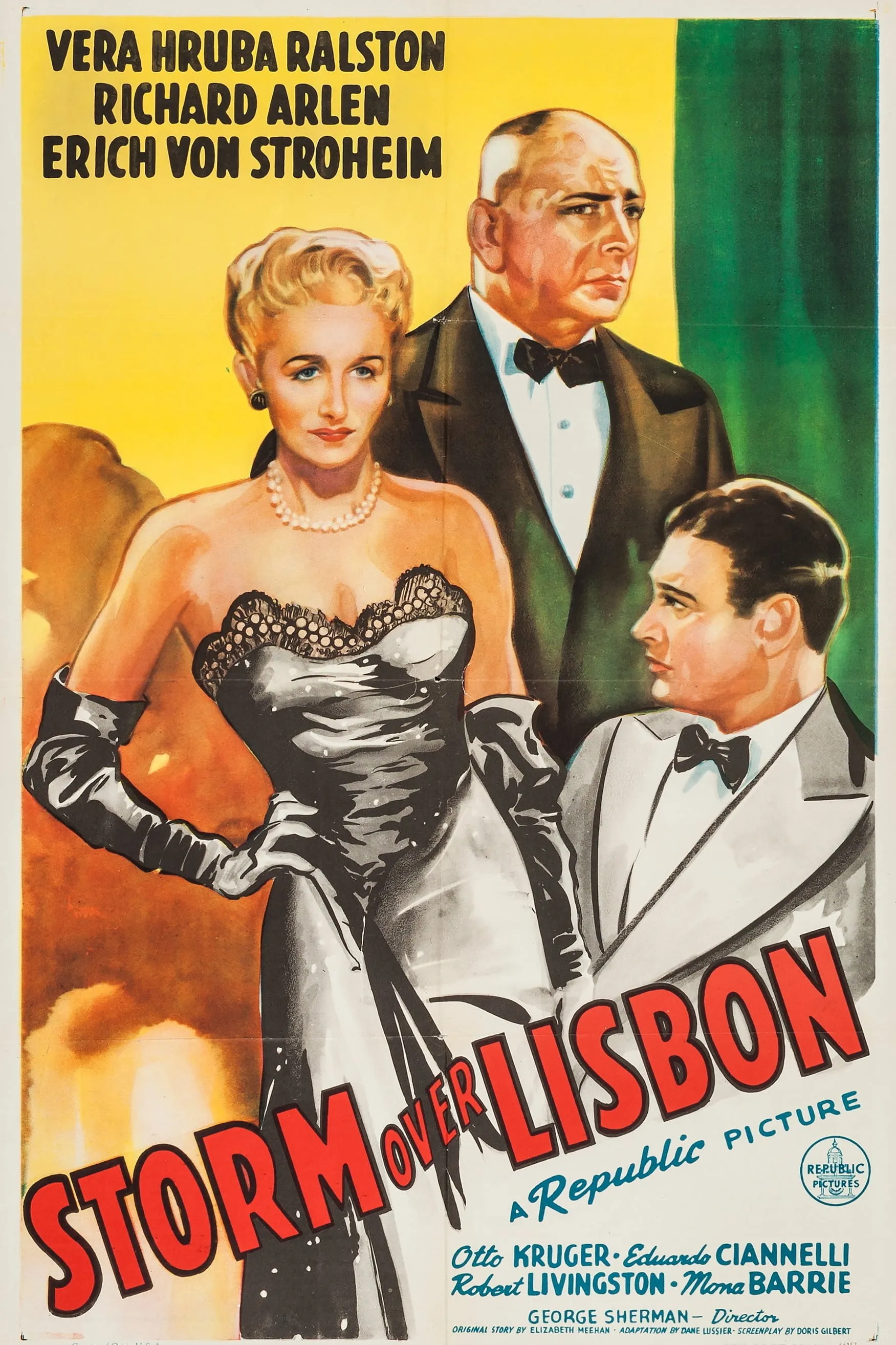 Storm over Lisbon poster