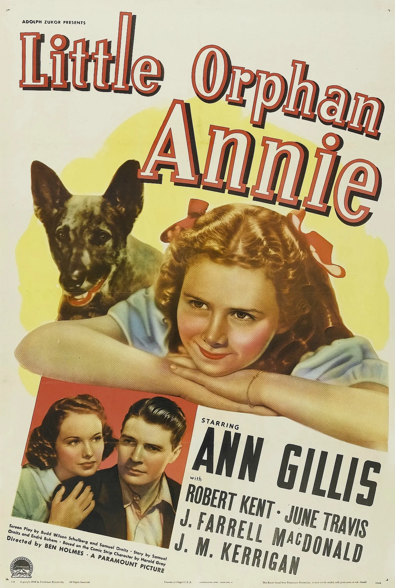 Little Orphan Annie poster