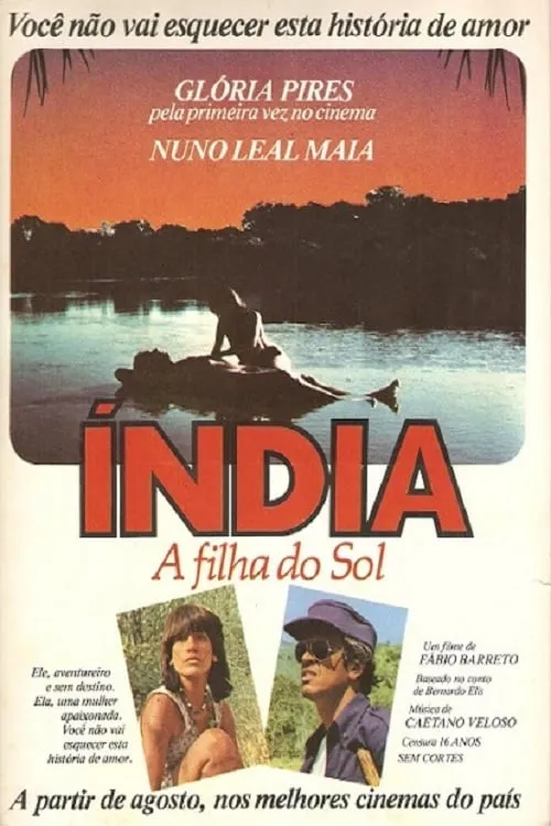 India, a filha do sol poster