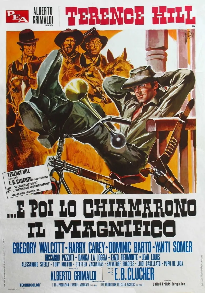 E poi lo chiamarono il magnifico poster