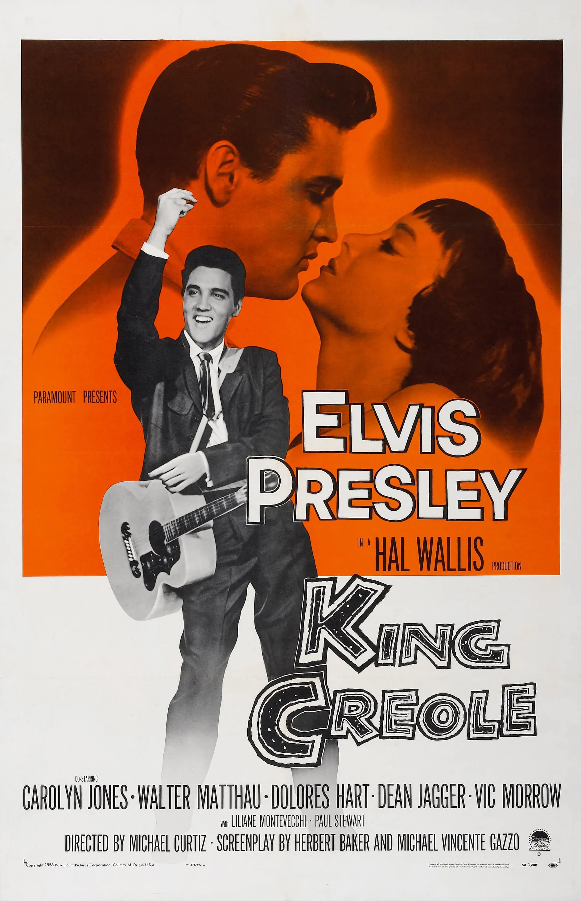 King Creole poster
