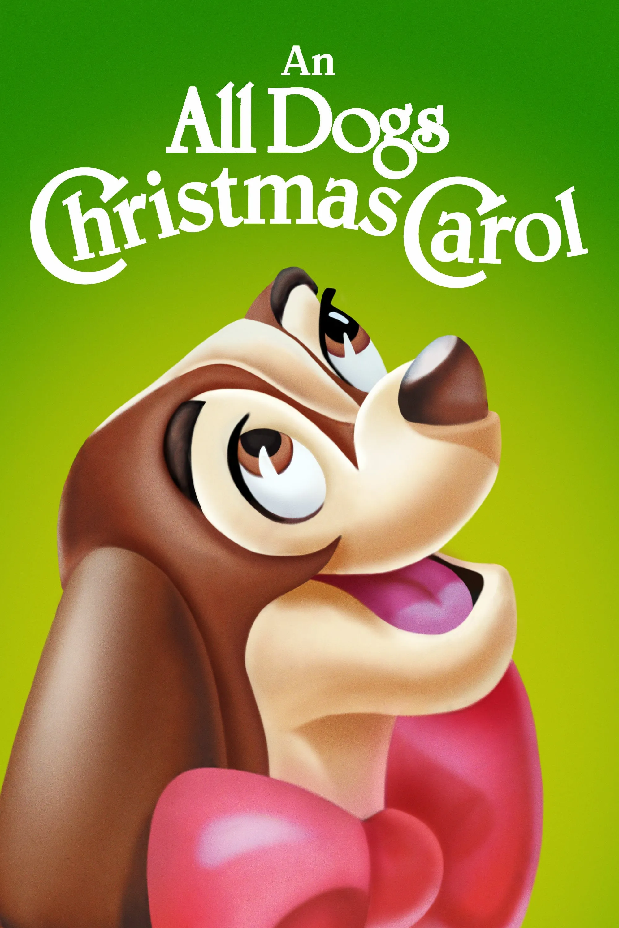 An all dogs Christmas carol poster