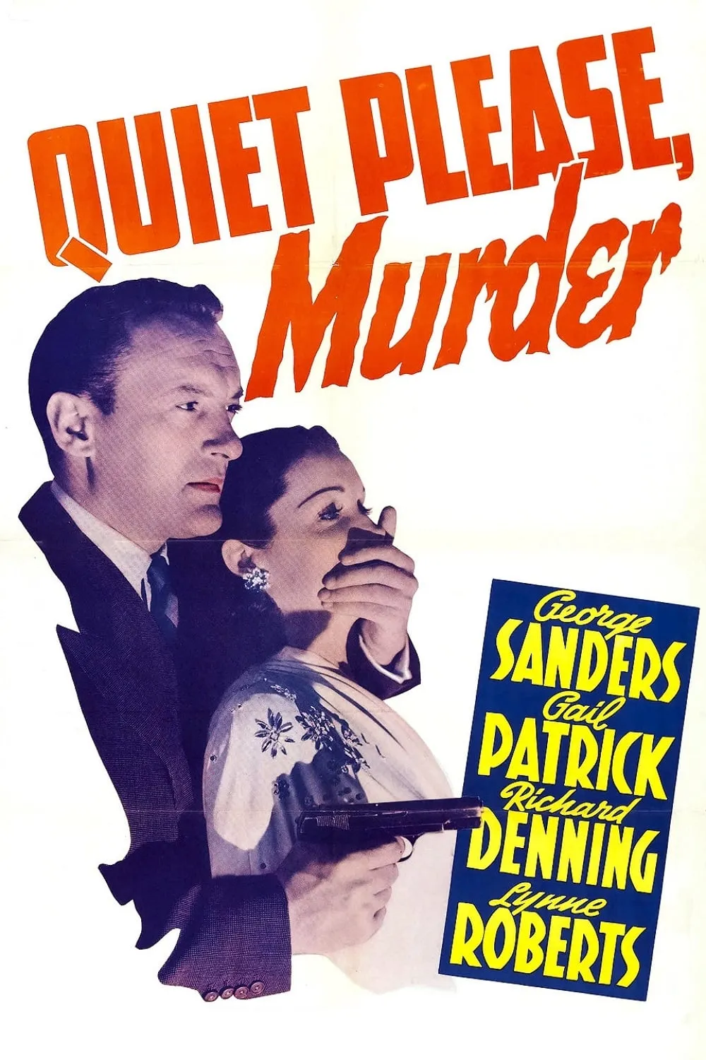 Murder Quiet Please poster