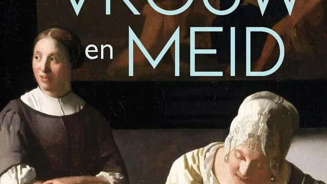 cover van boek vrouw en meid