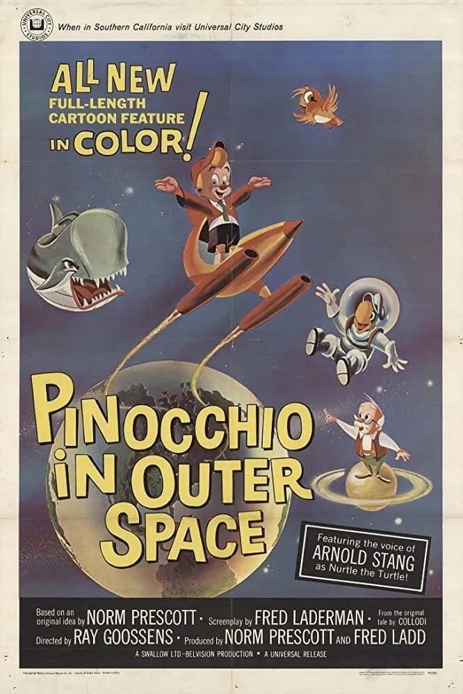 Pinocchio In Outer Space poster