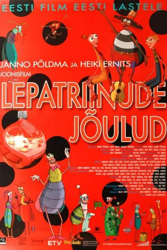 Kerst bij de lieveheersbeestjes poster