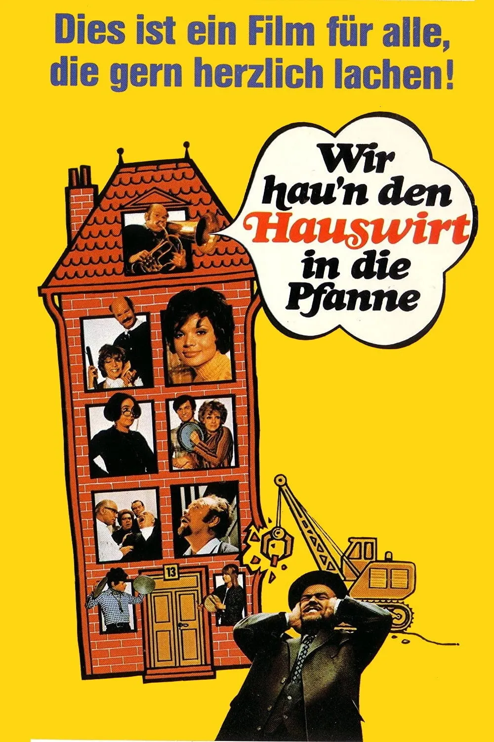 Wir hau'n den Hauswirt in die Pfanne poster