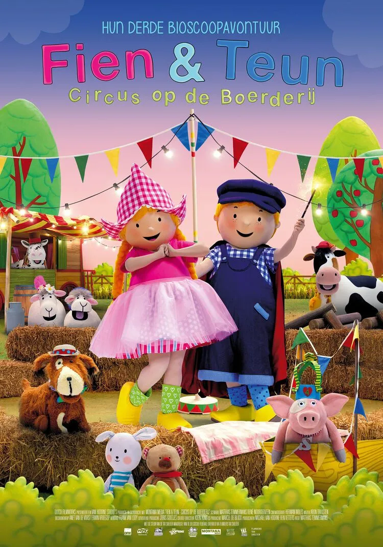 Fien & Teun: Circus op de boerderij poster