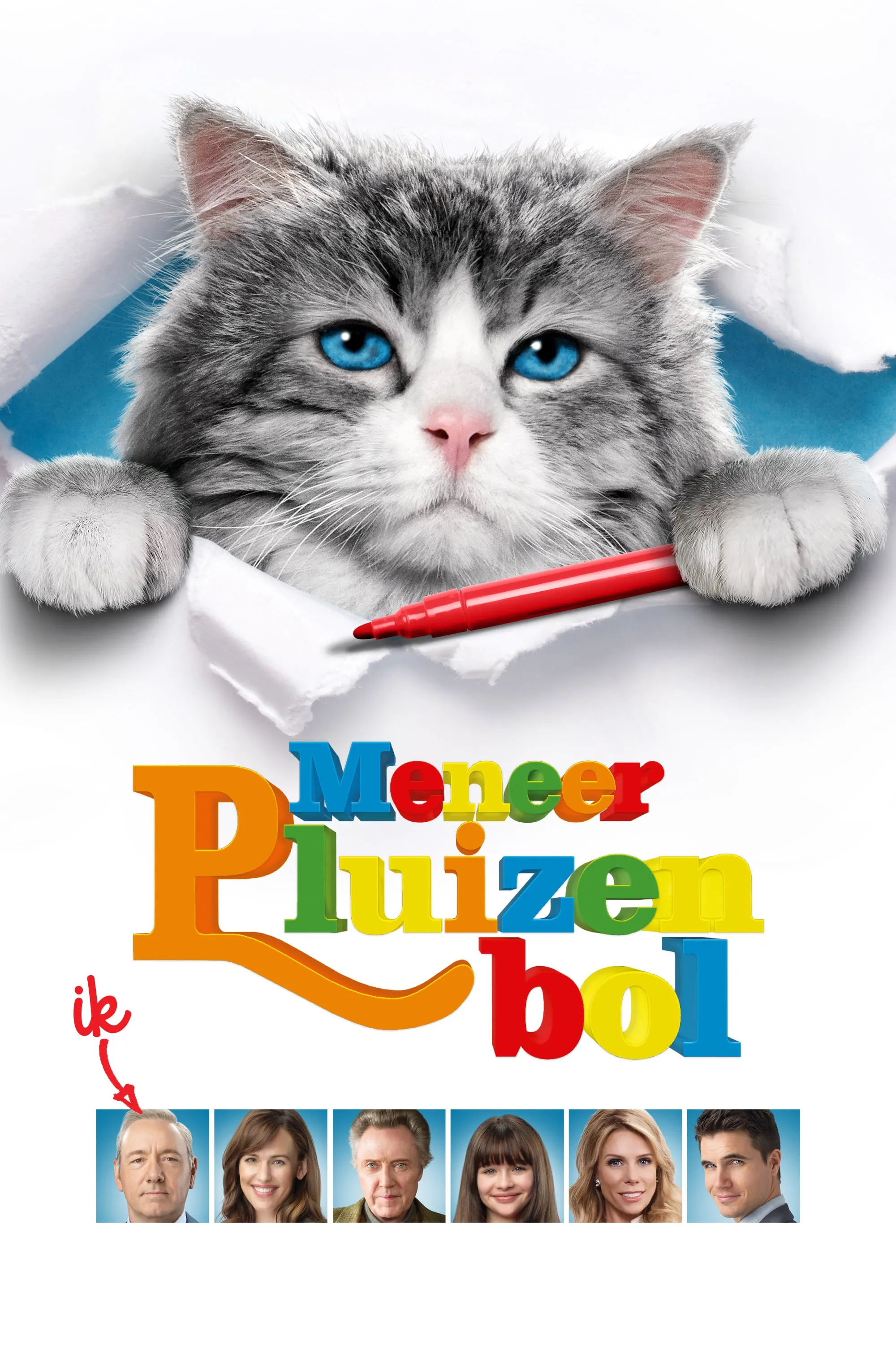 Meneer Pluizenbol poster