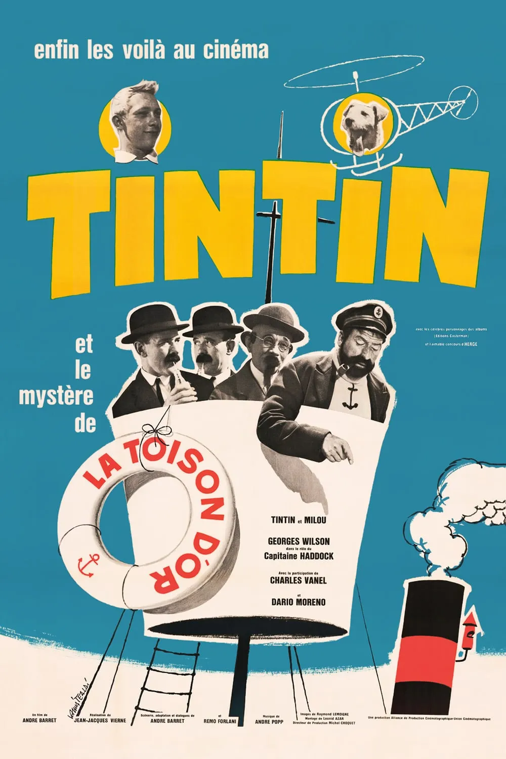 Tintin et le mystère de la toison d'or poster