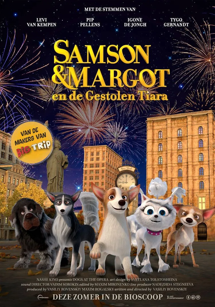 Samson & Margot en de gestolen tiara poster
