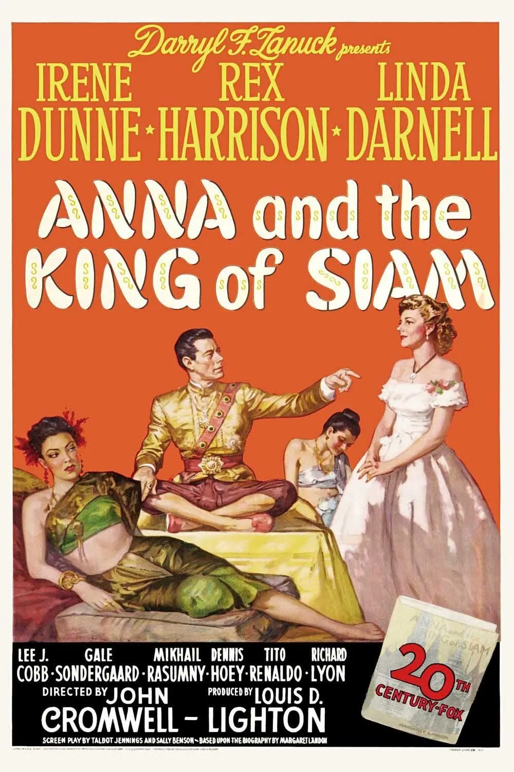 Anna and the King of Siam poster