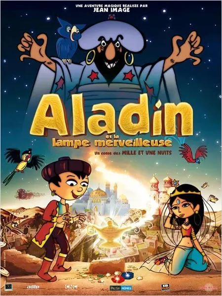 Aladin et la lampe merveilleuse poster
