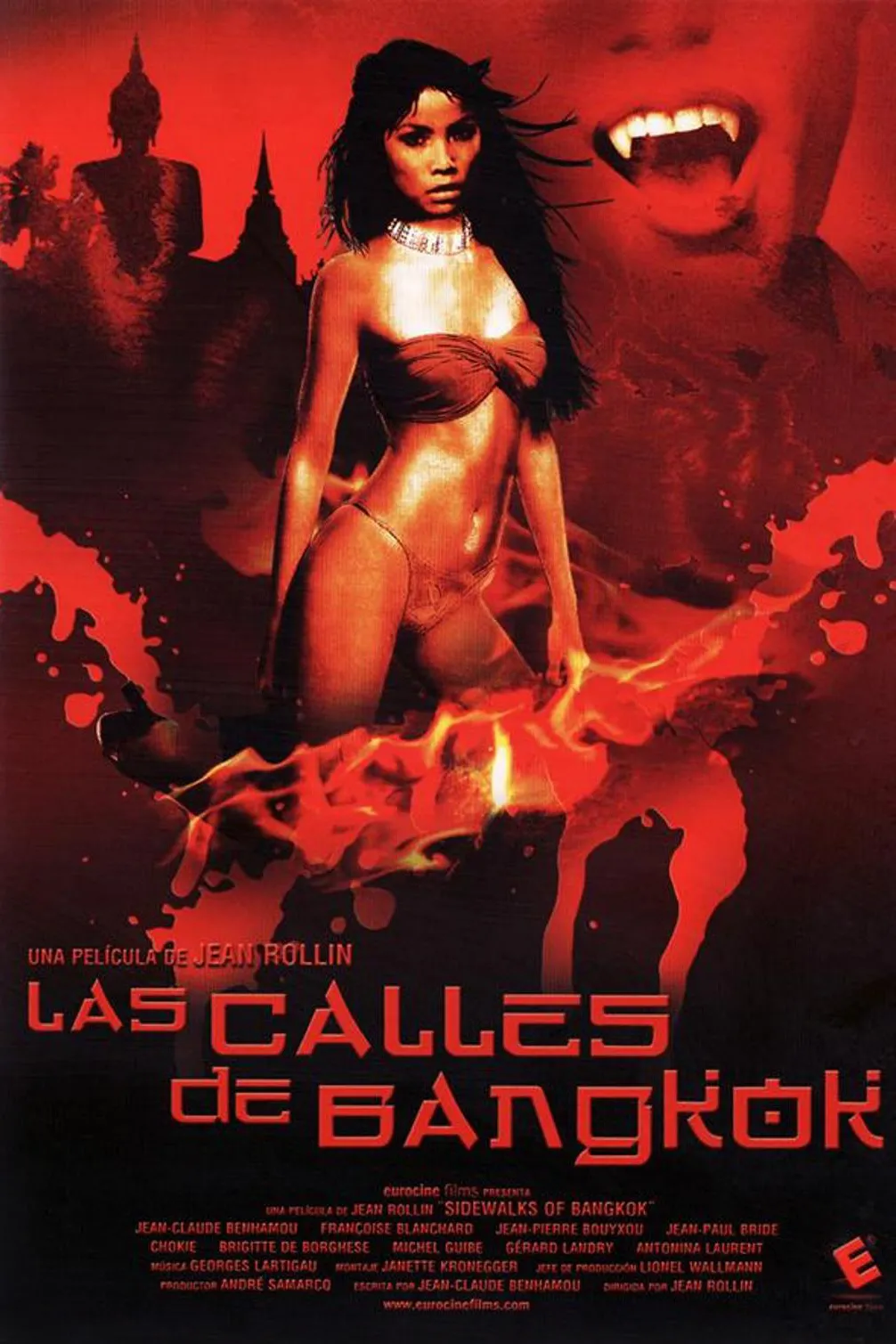 Les trottoirs de Bangkok poster