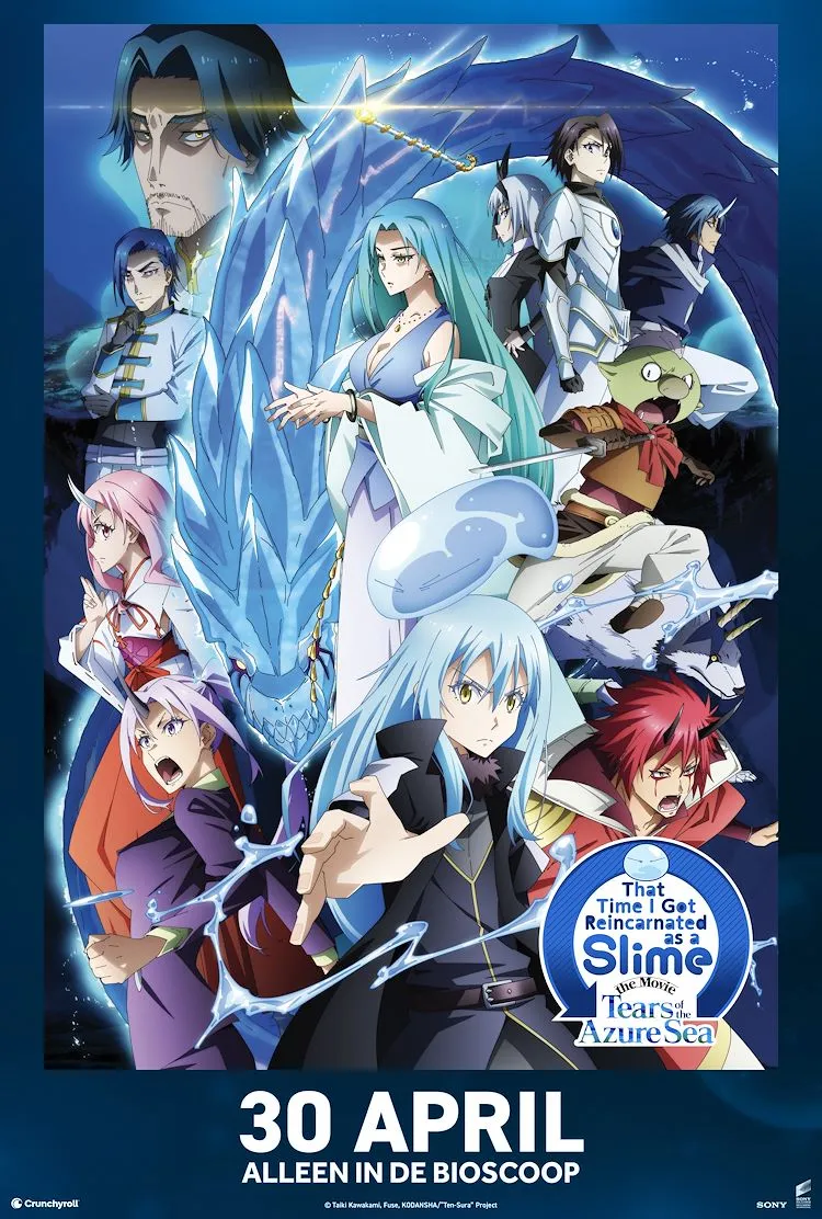 That Time I Got Reincarnated as a Slime the Movie: Tears of the Azure Sea poster