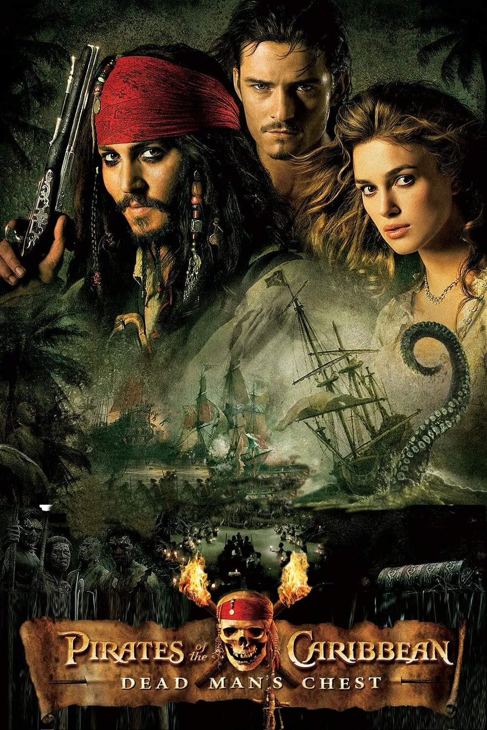 Pirates of the Caribbean: Dead Man's Chest poster