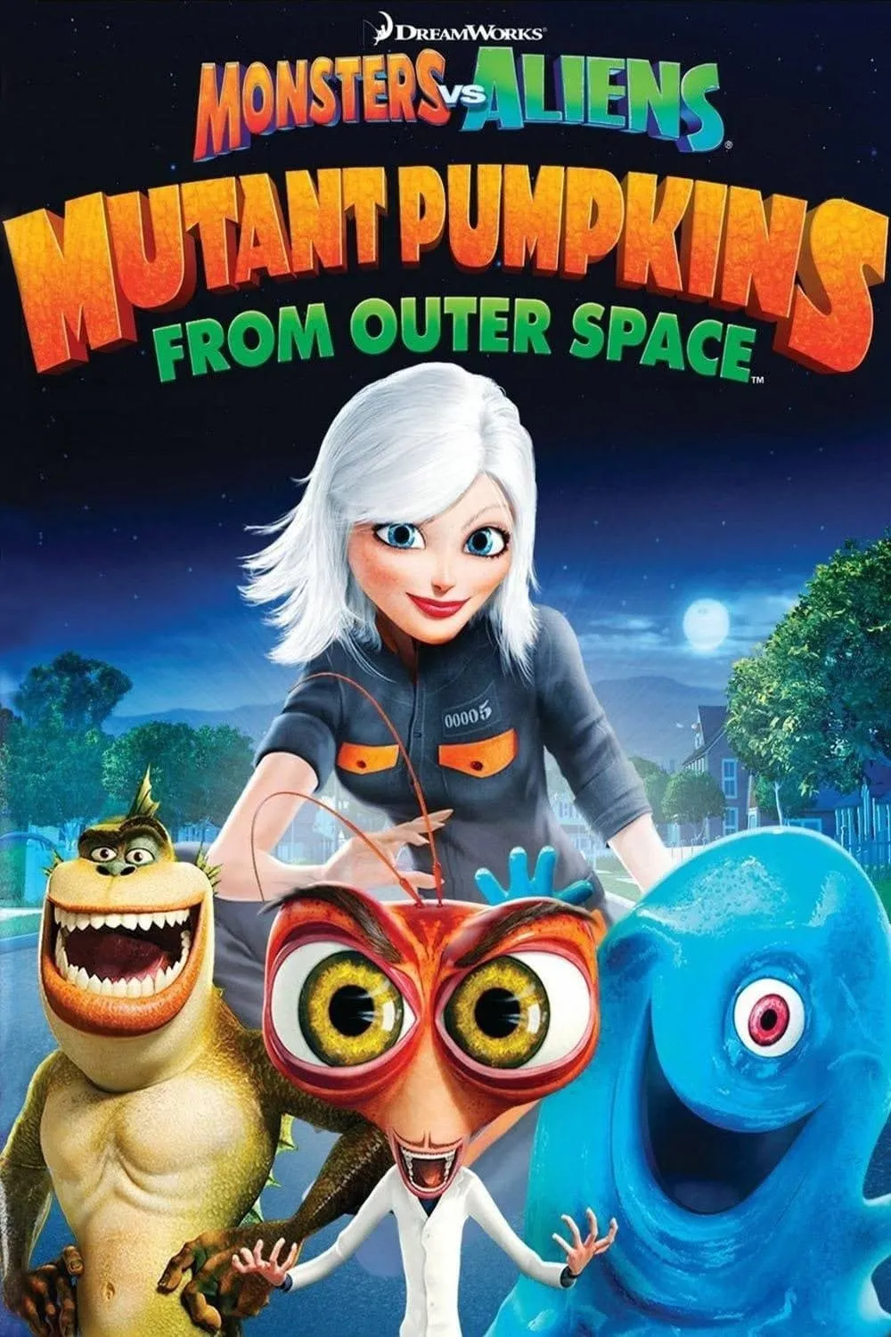 Monsters vs Aliens: Mutant Pumpkins from Outer Space poster