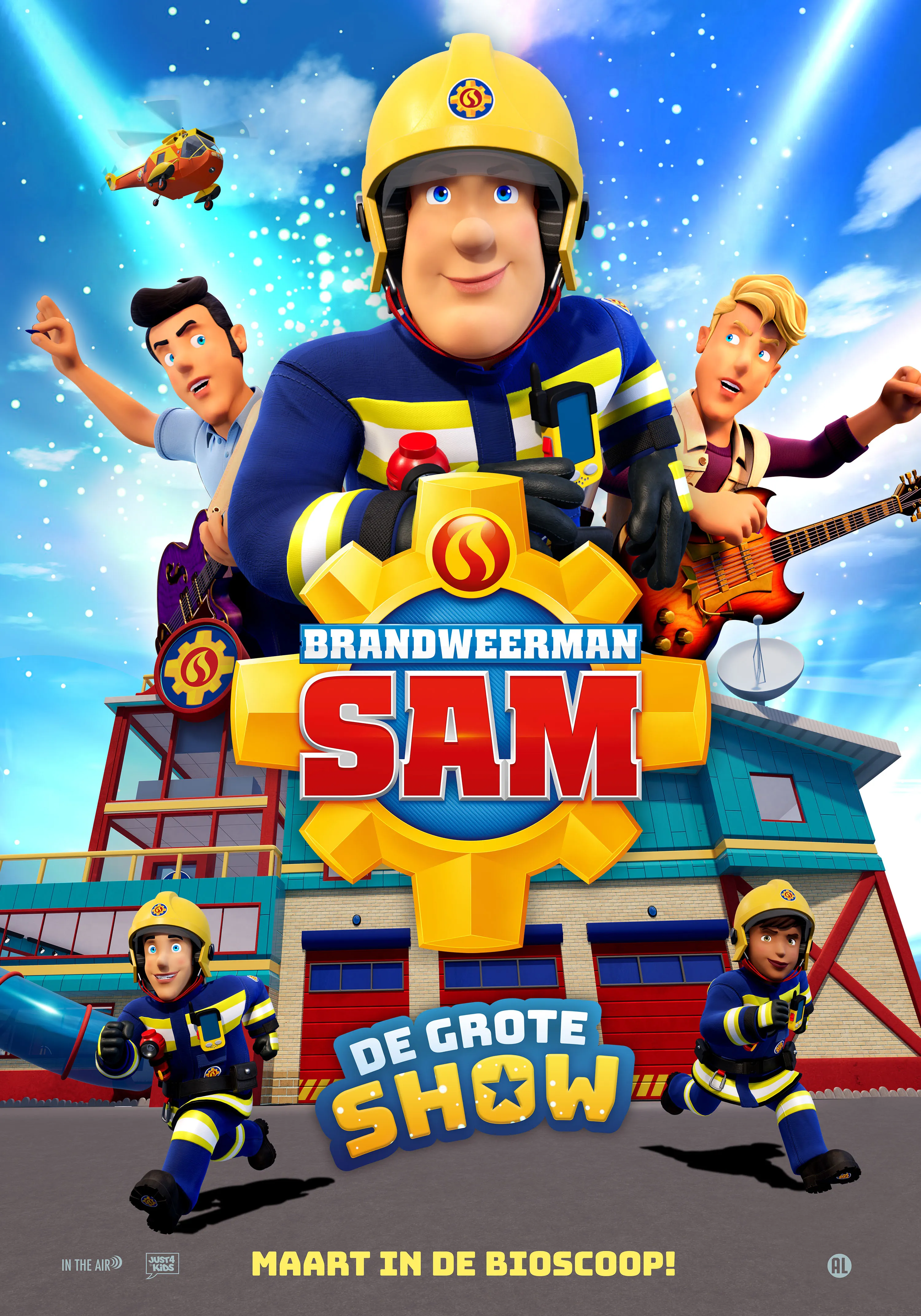 Brandweerman Sam - De grote show poster