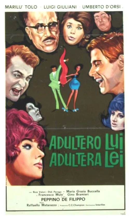 Adultero lui, adultera lei poster